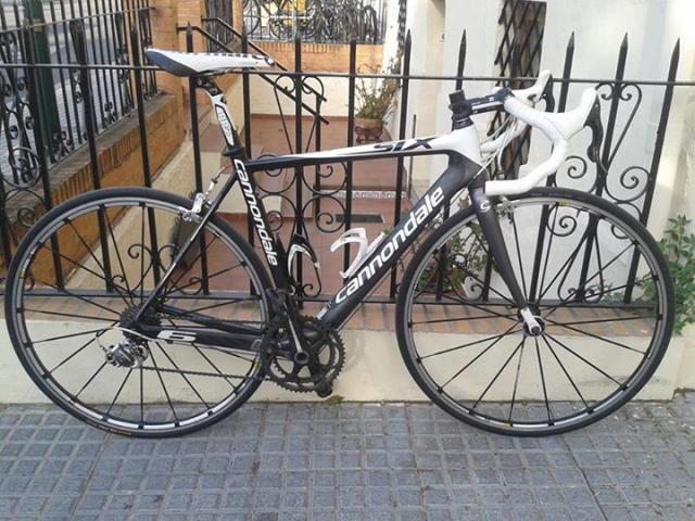Una de nuestras bicis